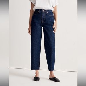 Madewell Balloon Jeans in Mapleside Wash